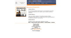 Desktop Screenshot of envasesdelsur.com